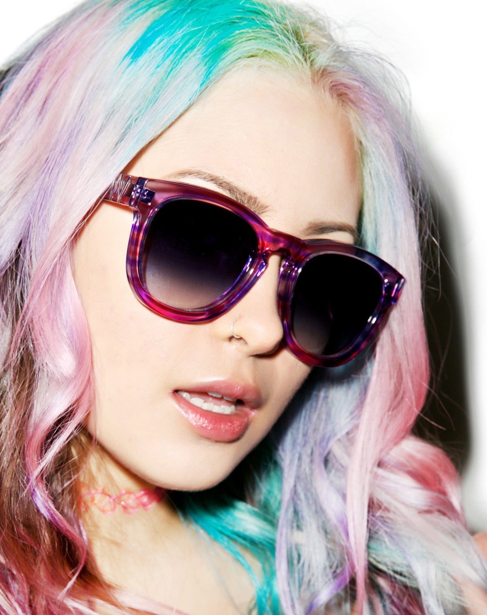 Classic Fox Sunglasses - Red