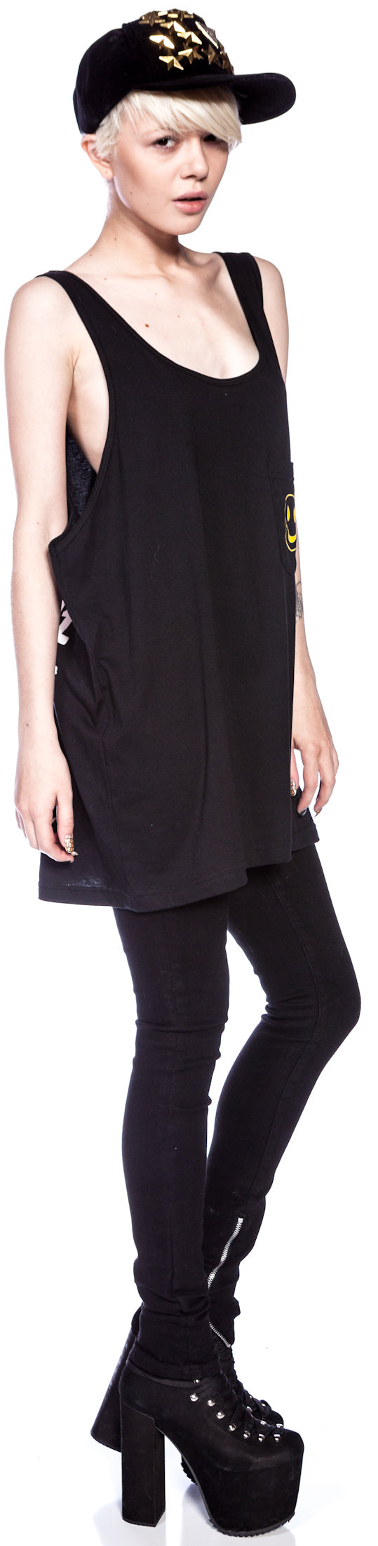 I Hate Everyone Favorite Unisex Tank Top - White