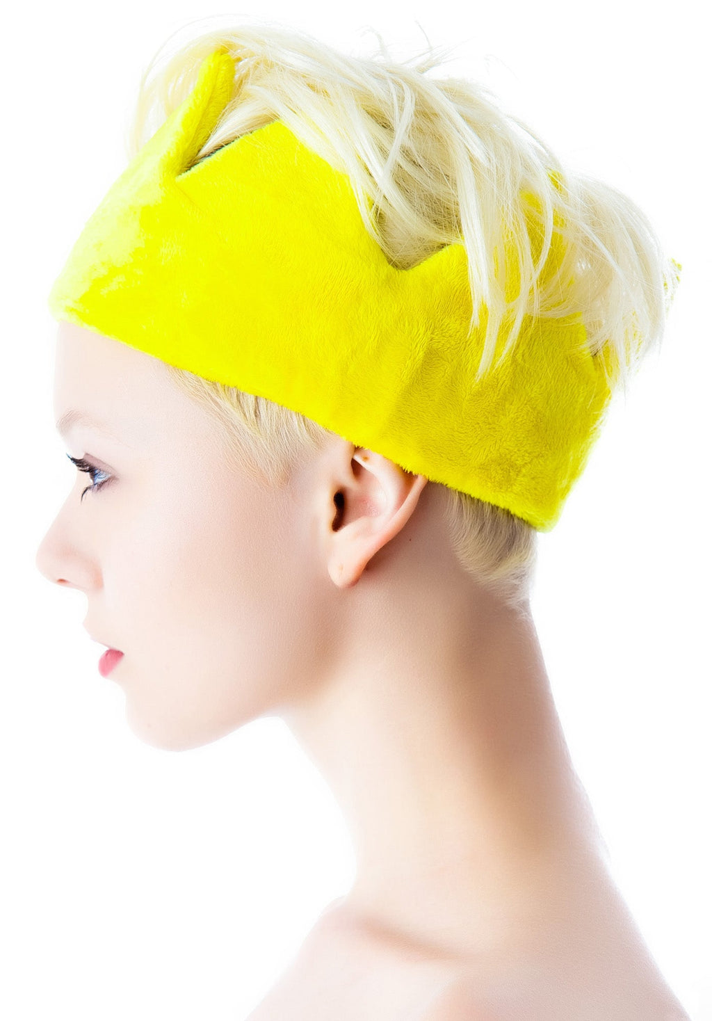 Plush Crown - Yellow