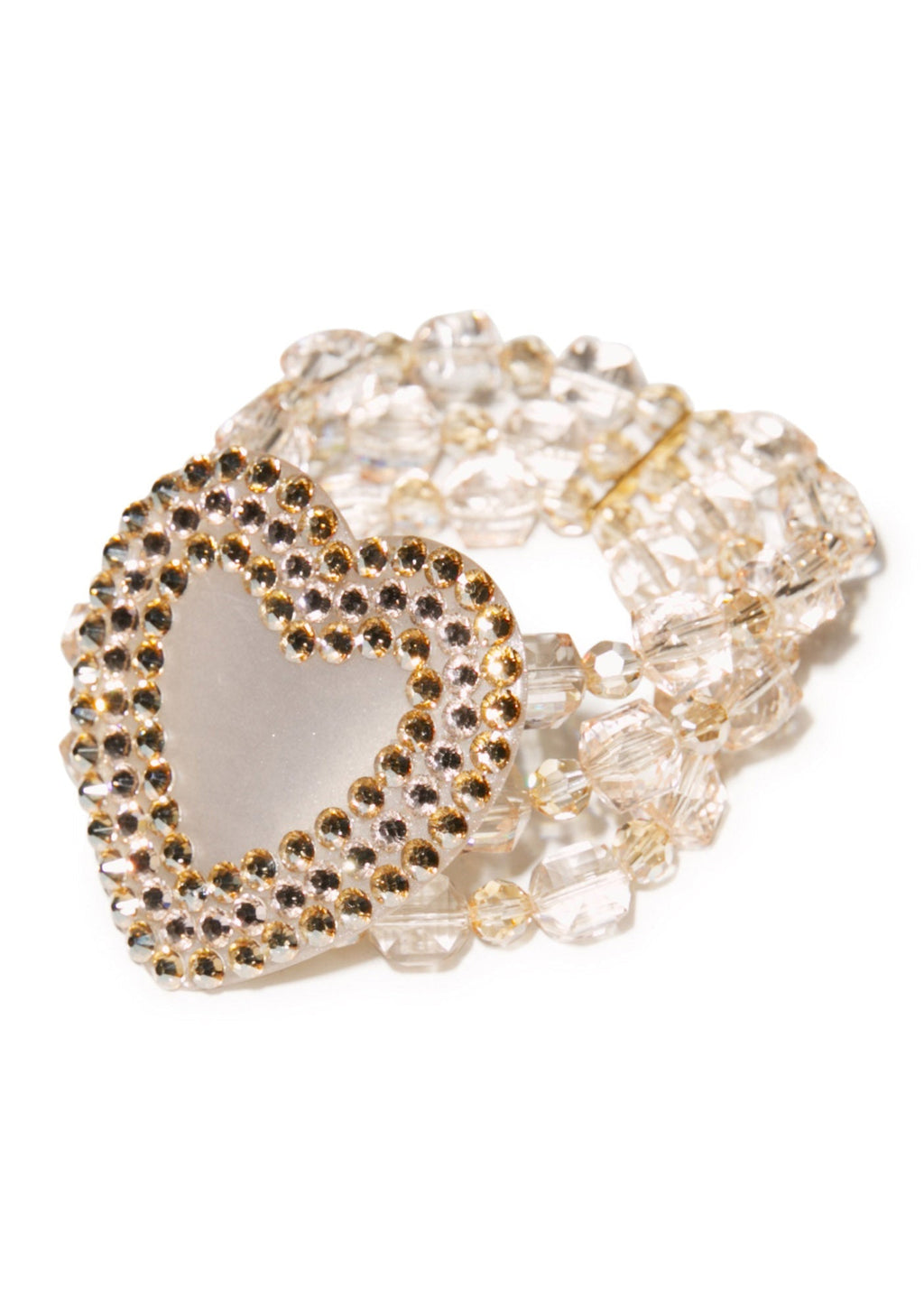 Electric Heart Bracelet - Red