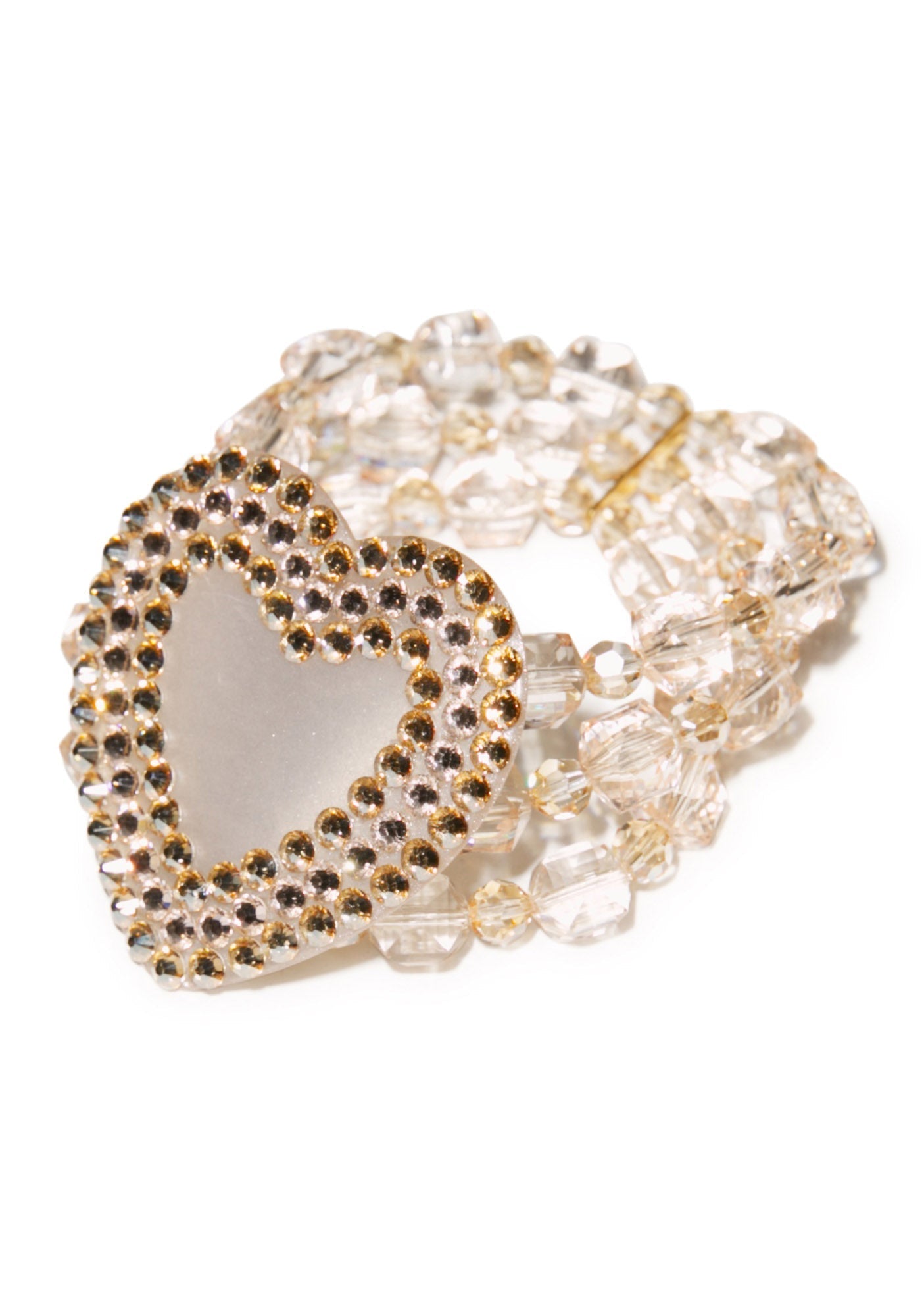 Electric Heart Bracelet - Red