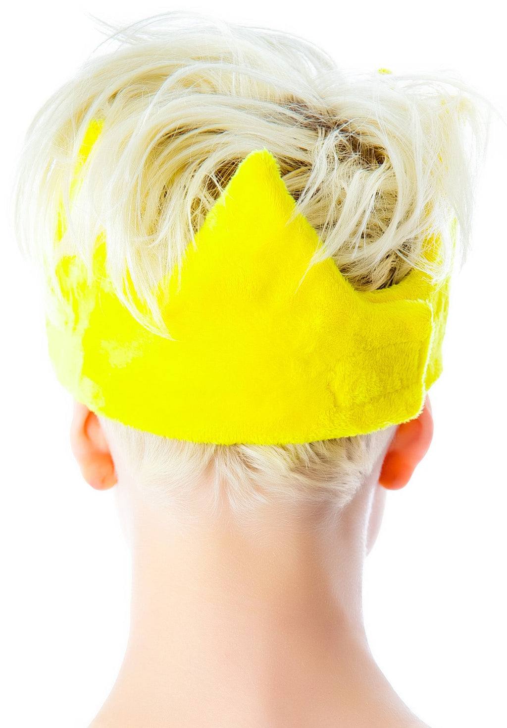 Plush Crown - Yellow