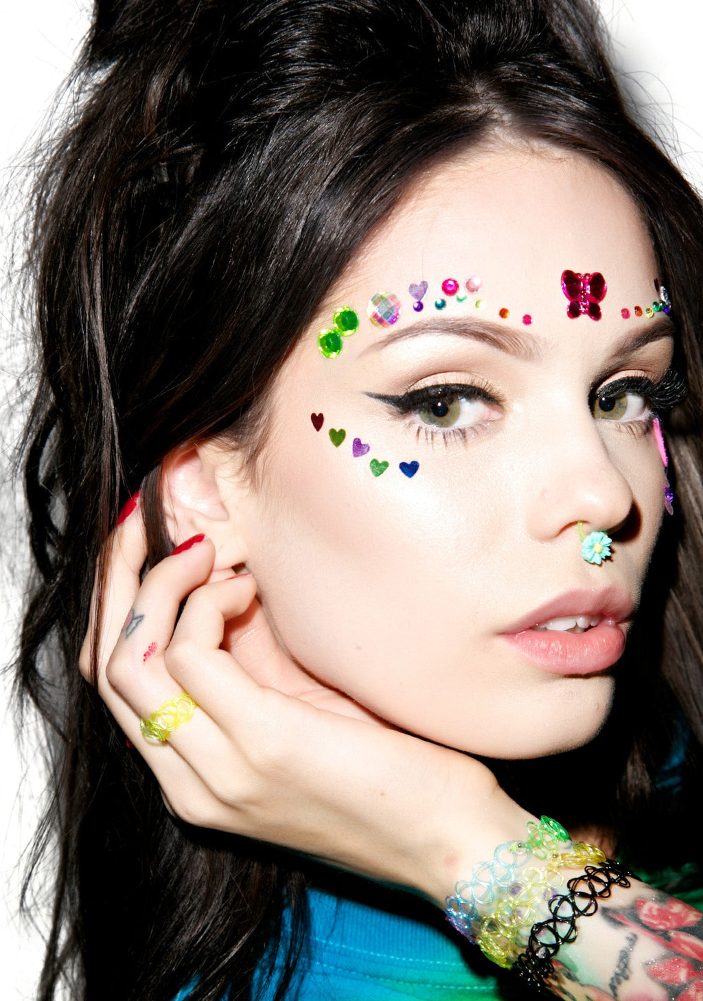 Vending Machine Tattoo Ring - Yellow