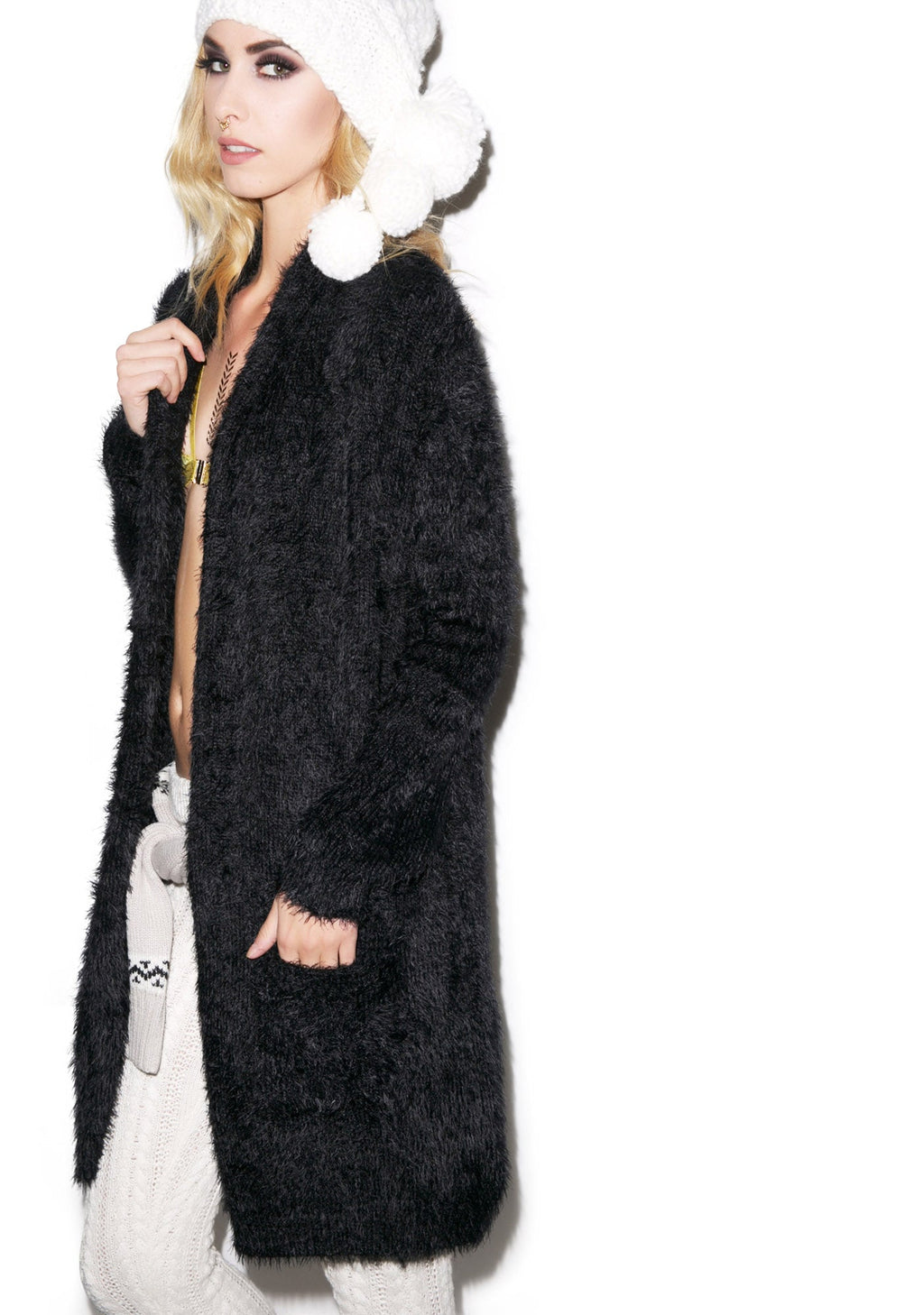 Blizzard Cardigan - Light Purple