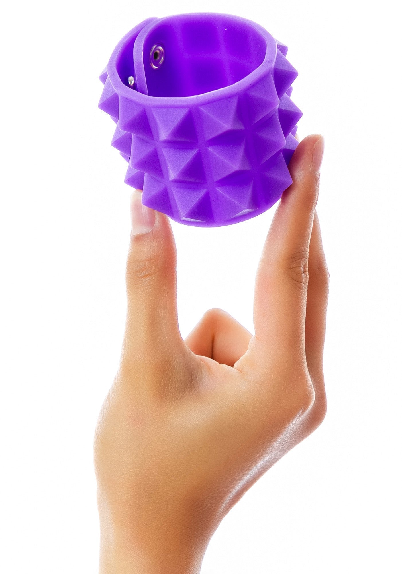 Giza Triple Pyramid Rubber Bracelet - Gold