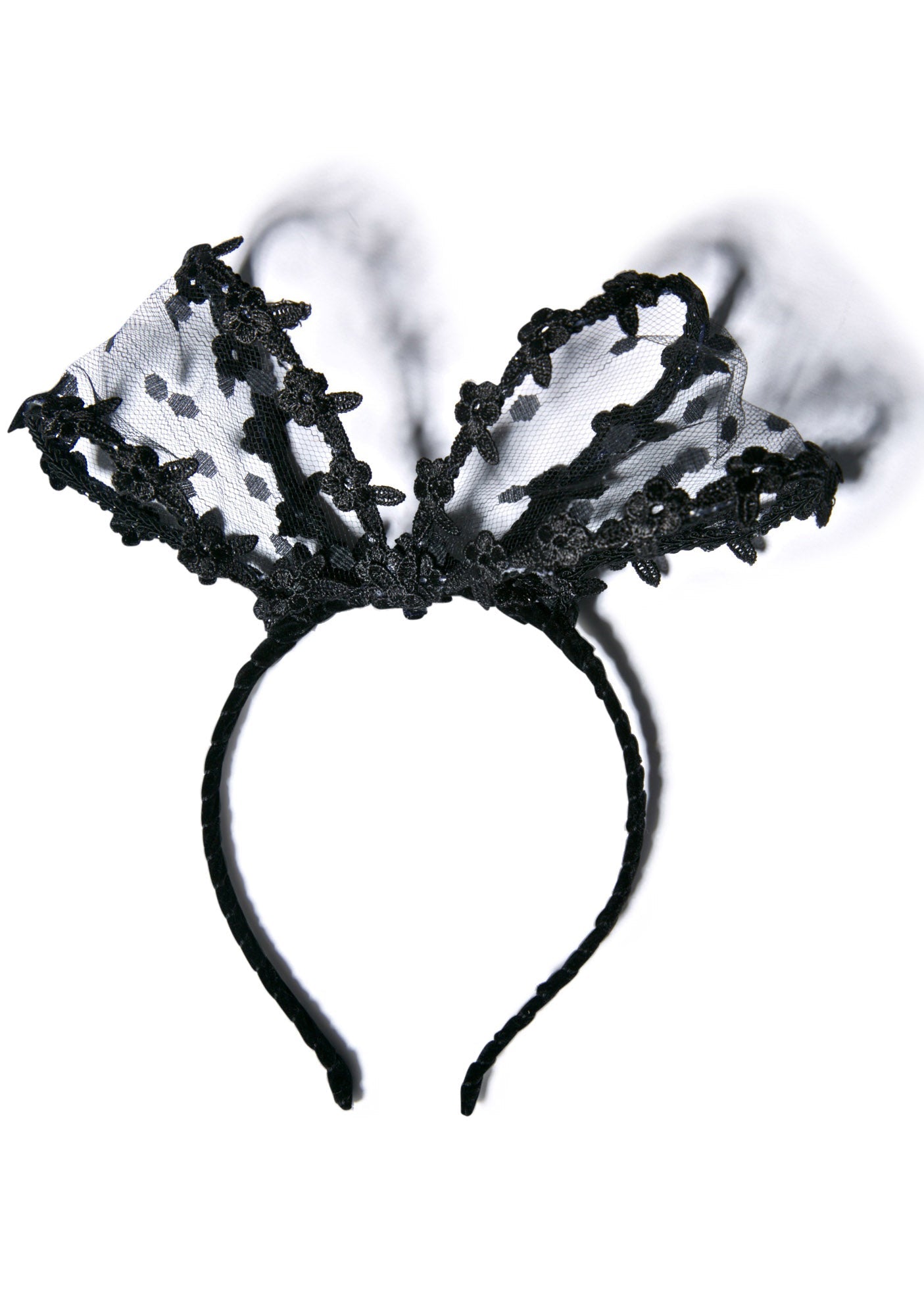 Bow Down Betch Headband - White