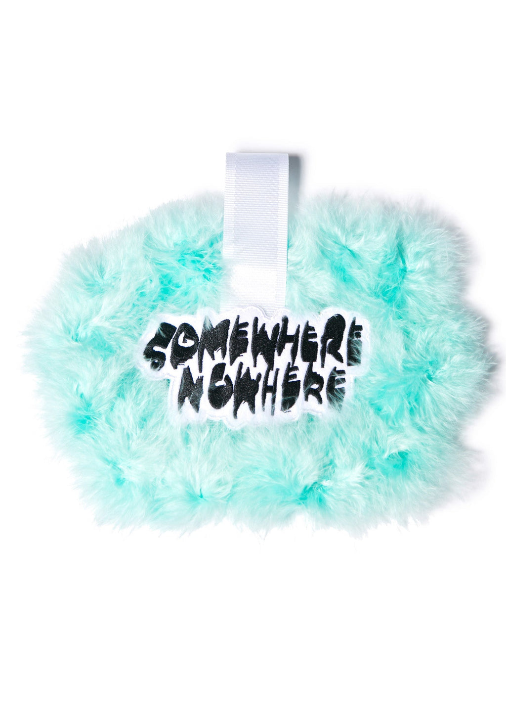 Somewhere Nowhere Fluff Tag - Pink