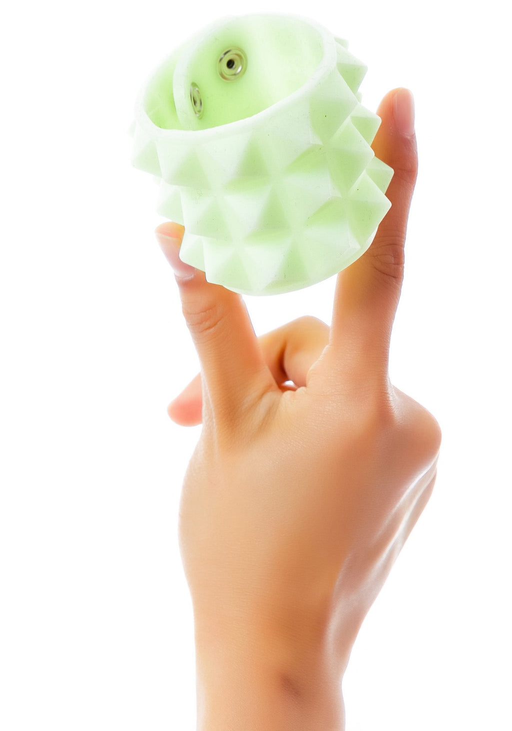 Giza Triple Pyramid Rubber Bracelet - Gold