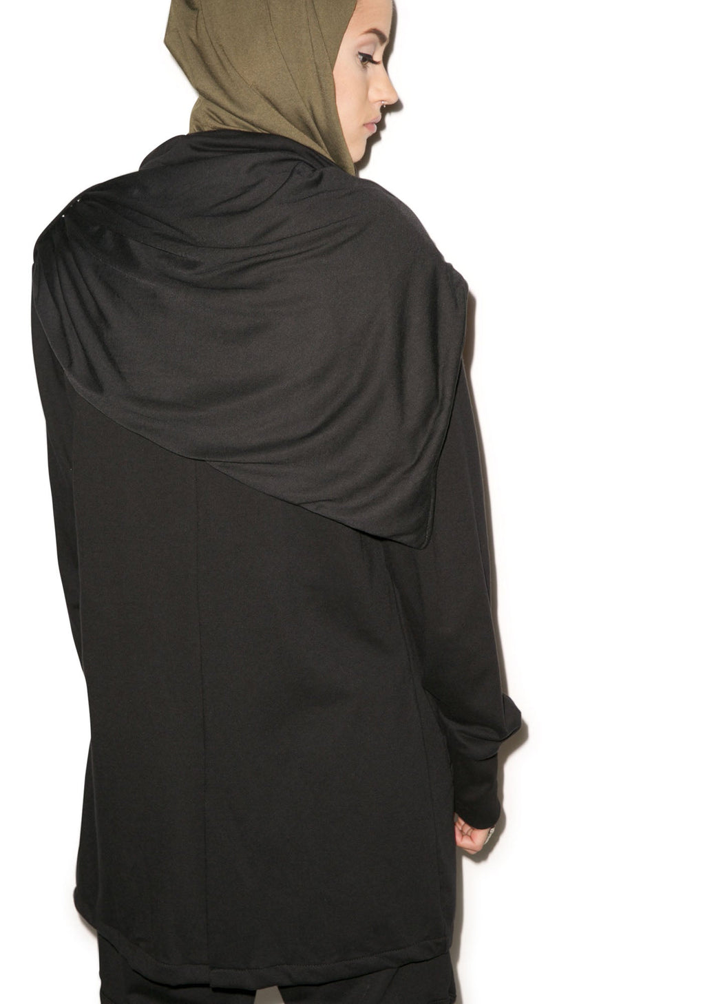 Hero Button Down Top - Black