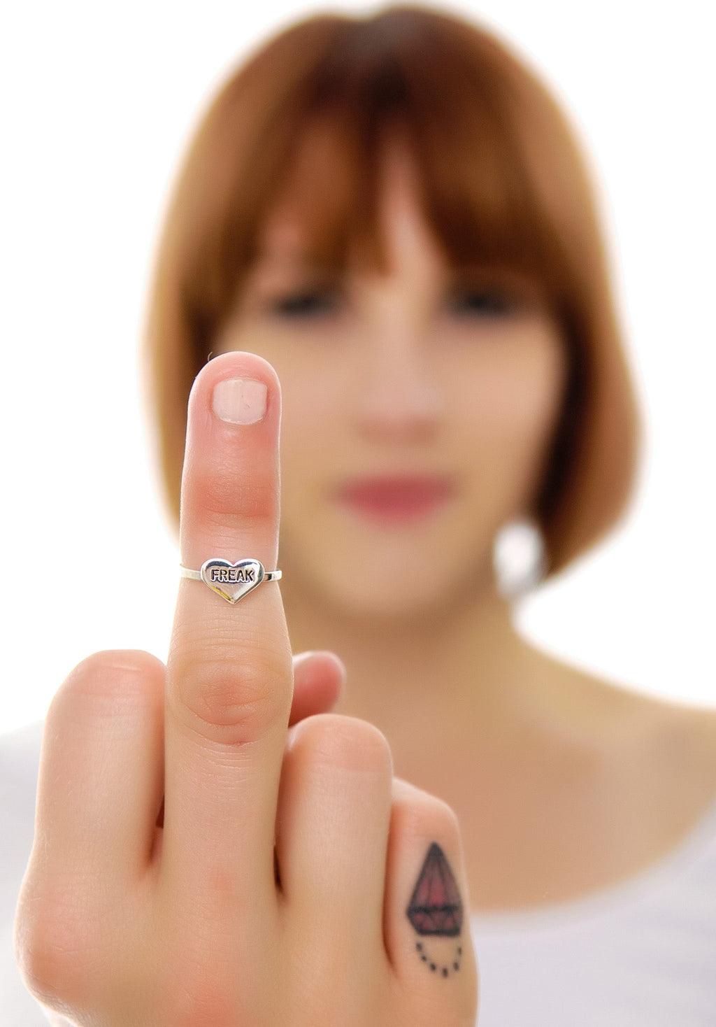 Freak Midi Ring - Gold