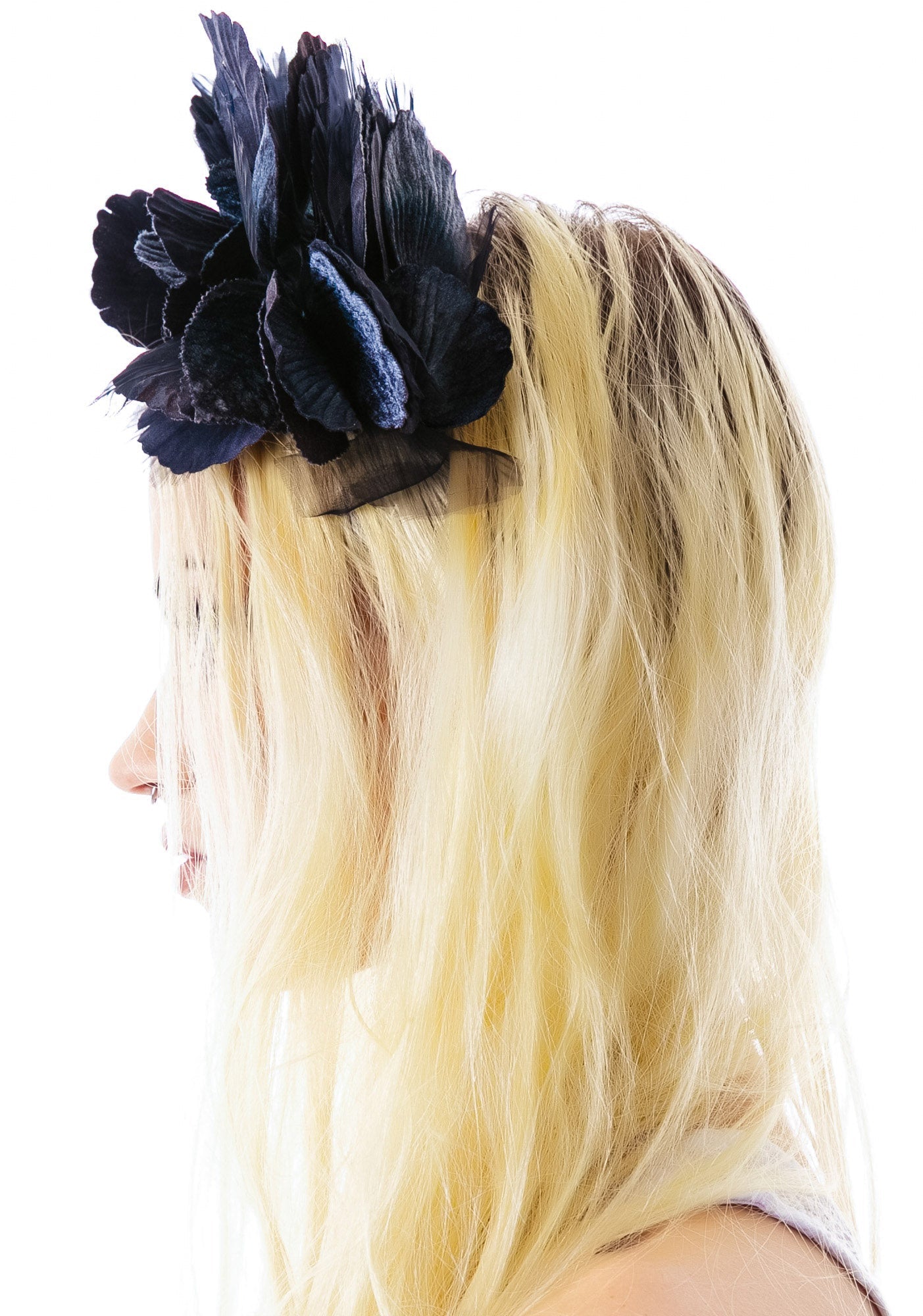 Lana Velvet Noir Crown - Red