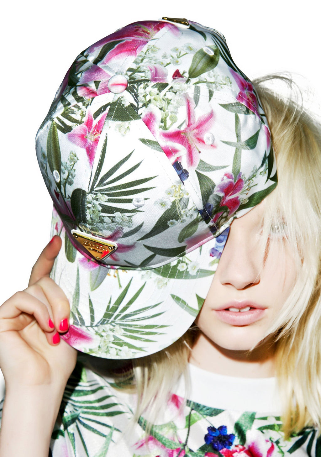 Optical Garden Cap - Black