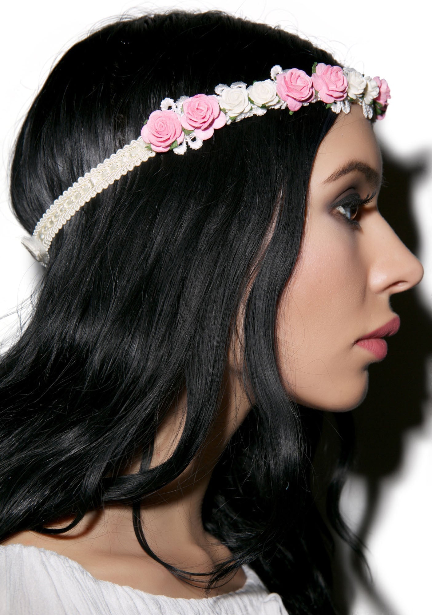 Wildwood Floral Headband - Black