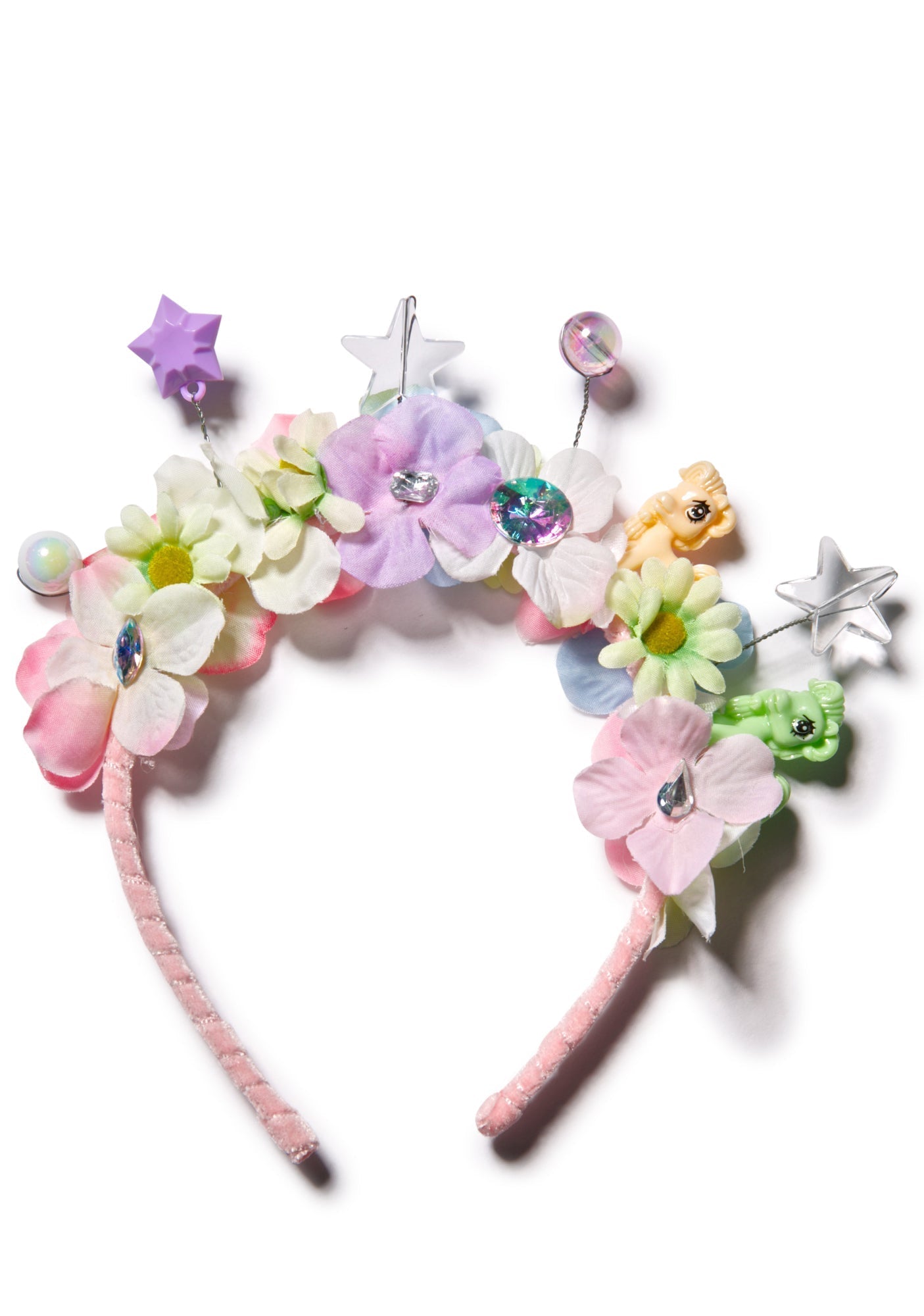 Flower Bomb Headband - Yellow