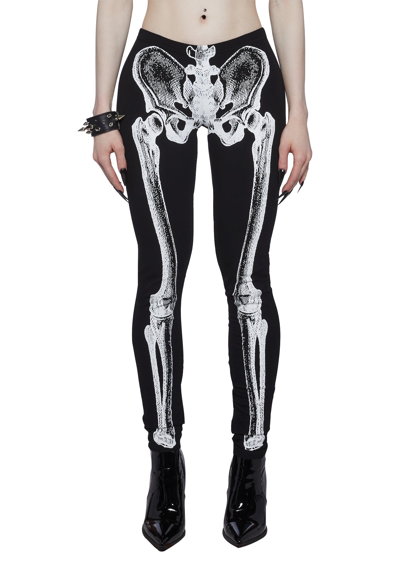 Bone Rattler Low-Rise Leggings