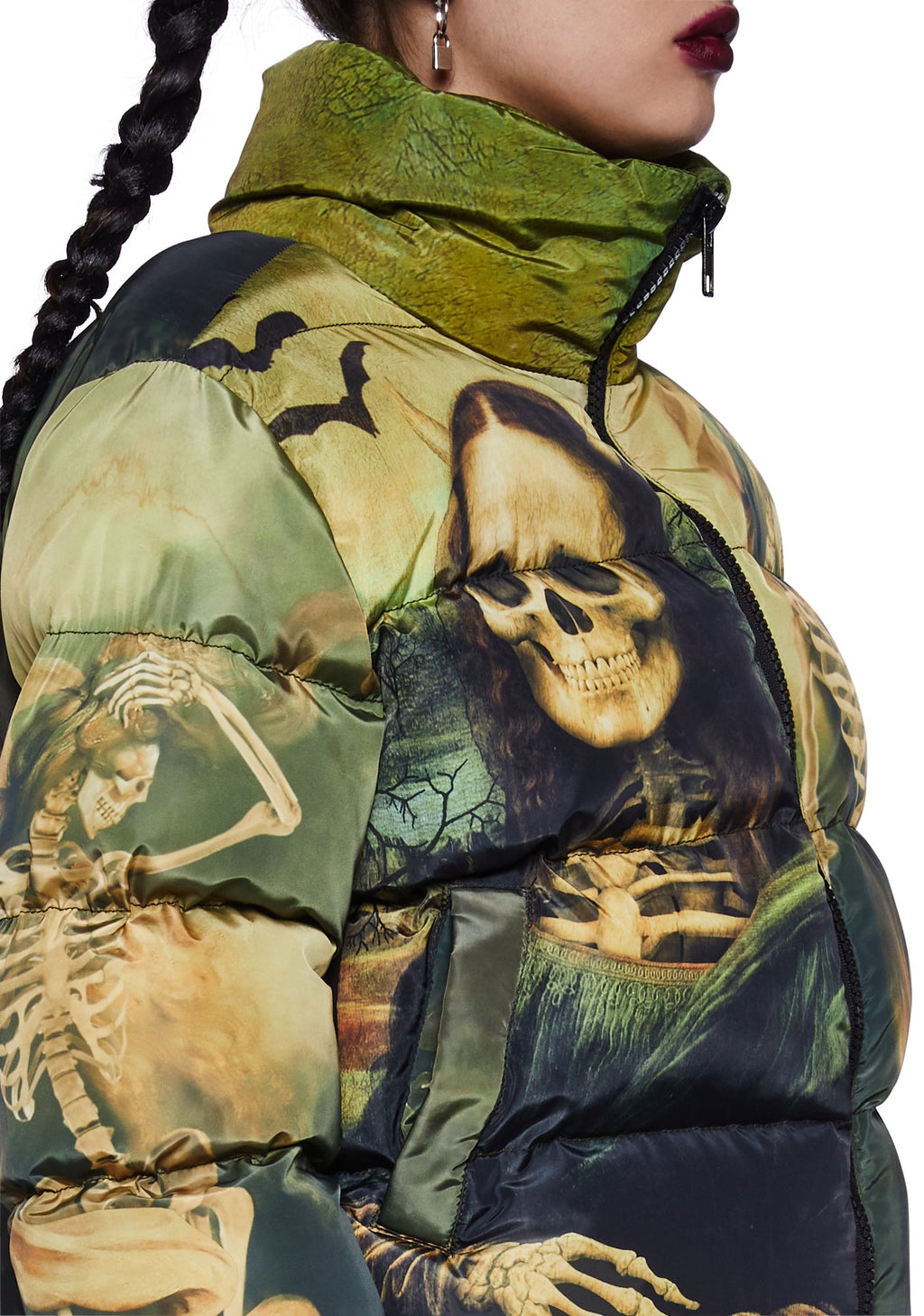 Cursed Image Puffer Jacket