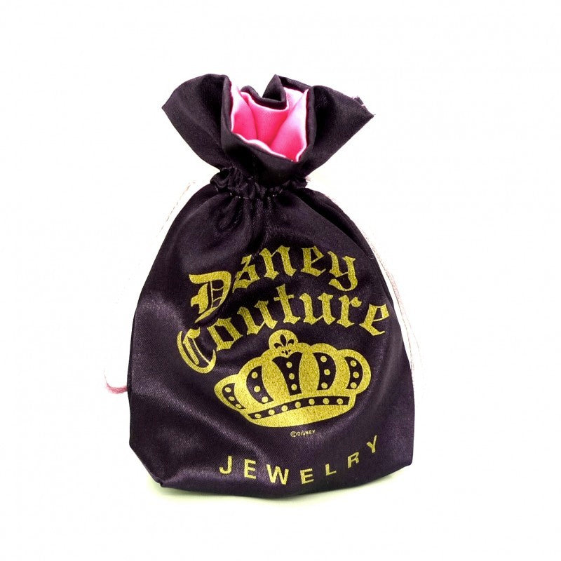 Disney Couture Pirates of the Caribbean Braided Skull Bracelet - Pink