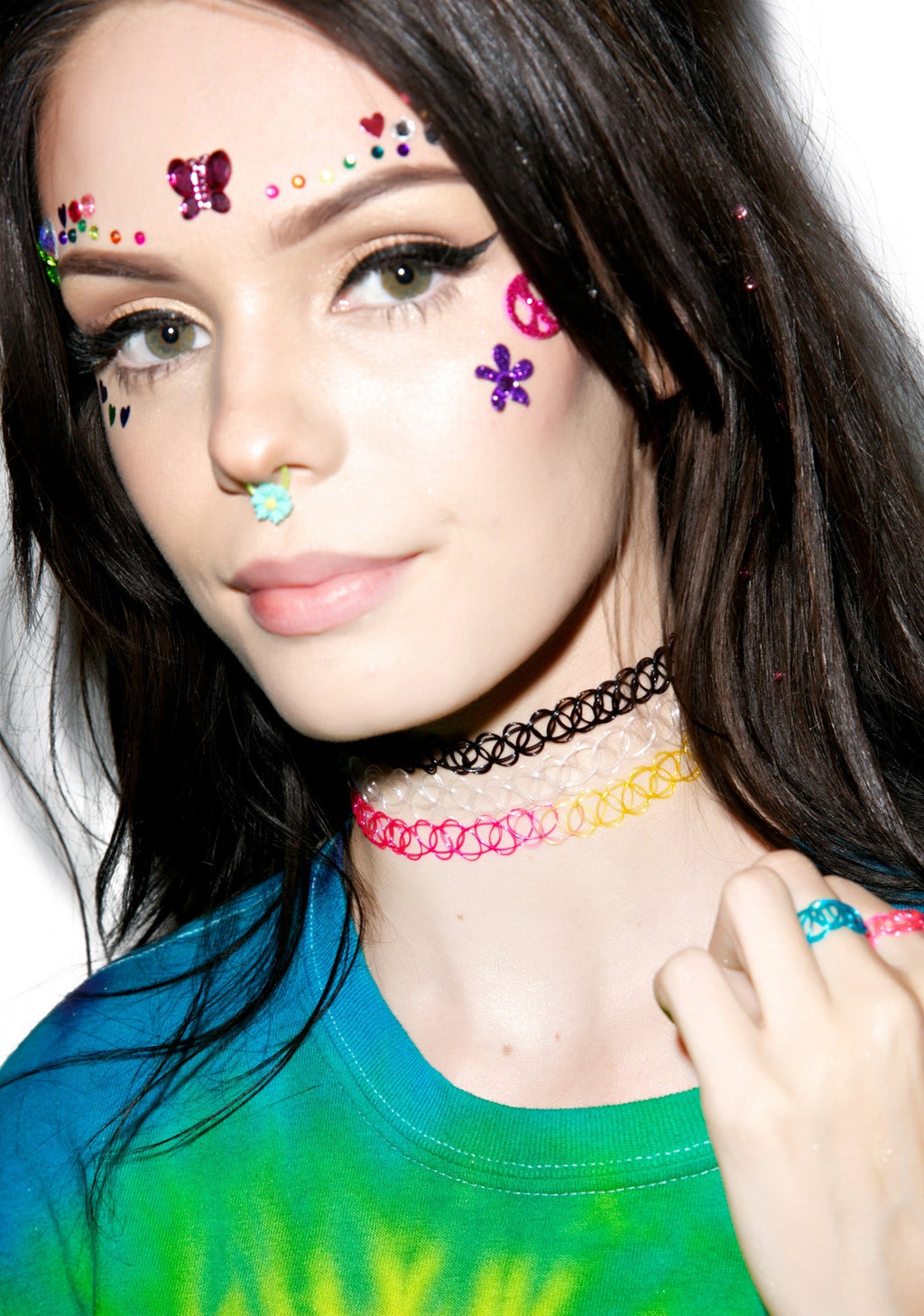 That's So 90s Tattoo Choker - Black