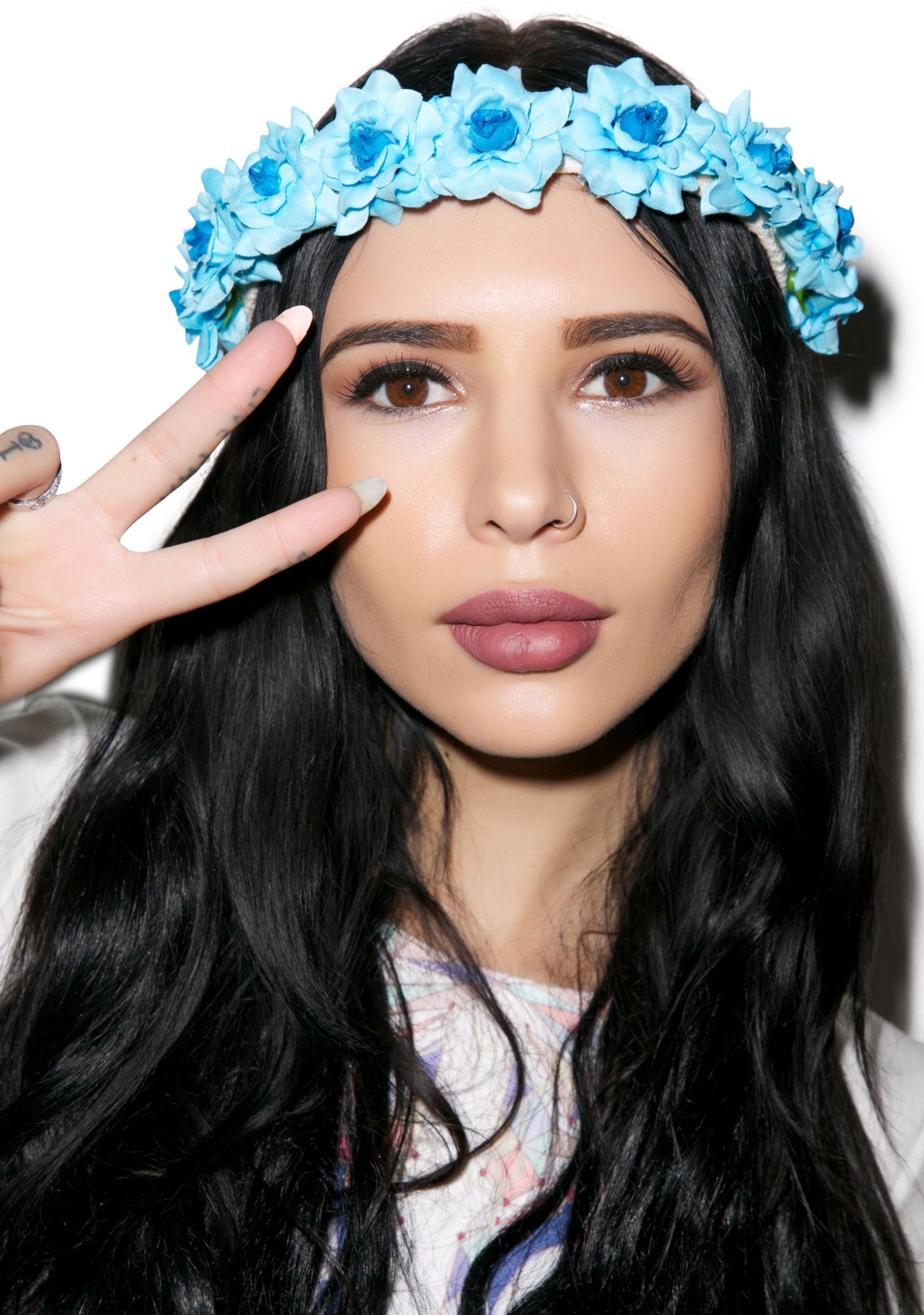 Flower Power Headband - Pink