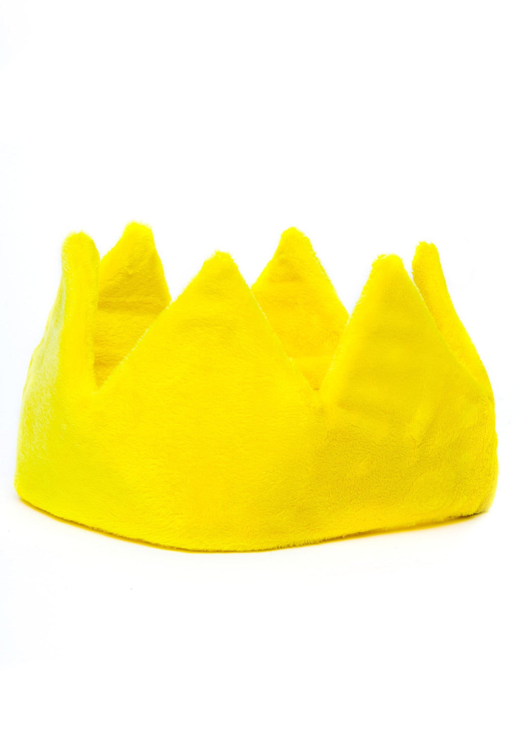 Plush Crown - Yellow