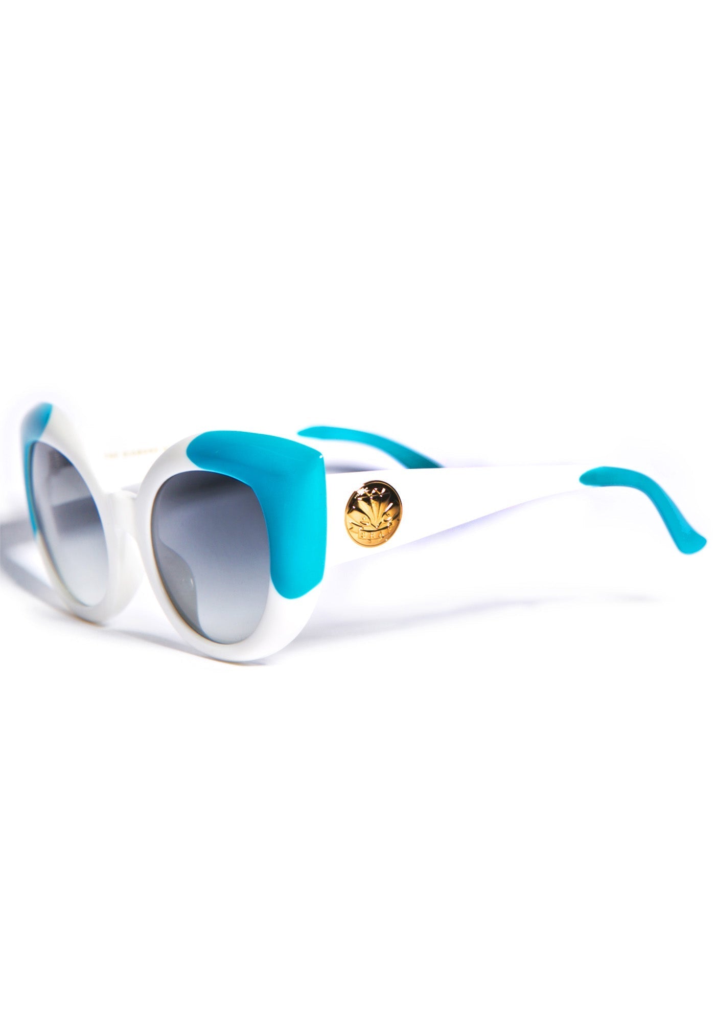 The Diamond Brunch Sunglasses - Light Blue