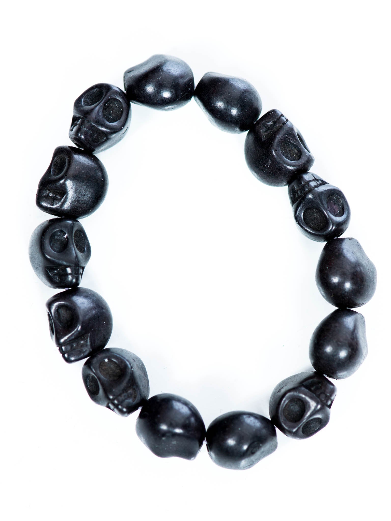 Skull Bracelet - Black