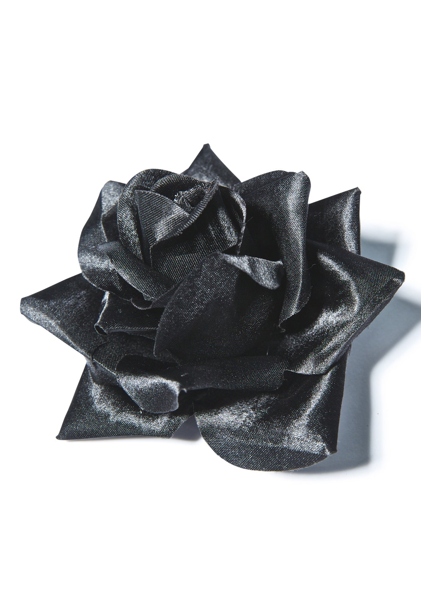 Rose Hair Clip - Off White