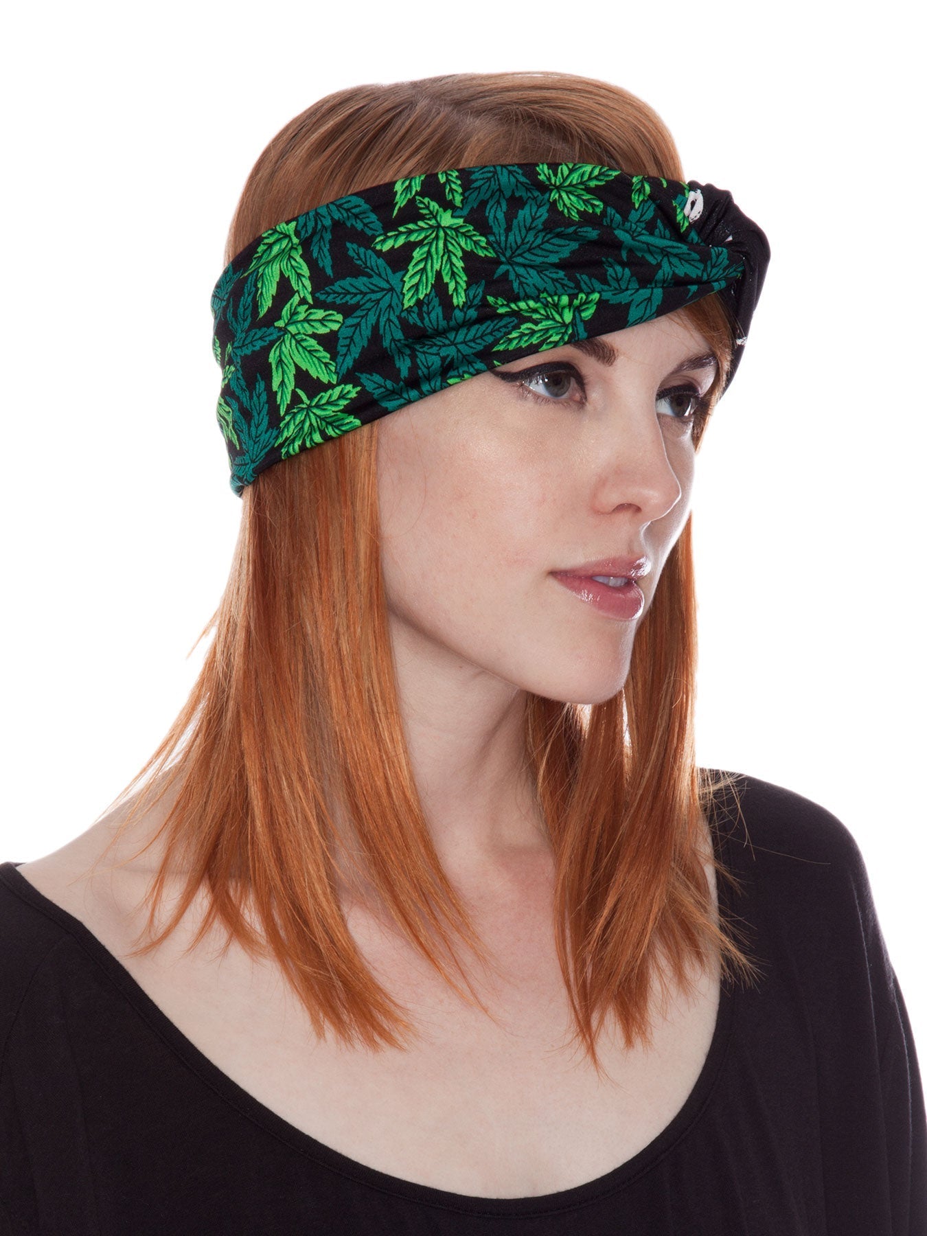 Smokin' Skulls Turband - Green