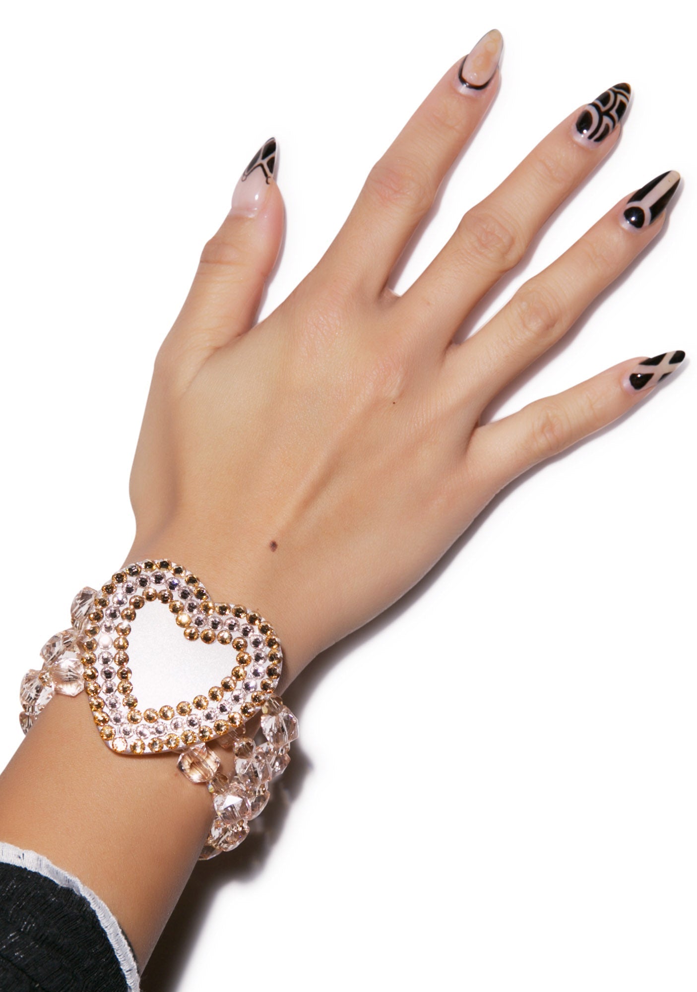 Electric Heart Bracelet - Light Brown
