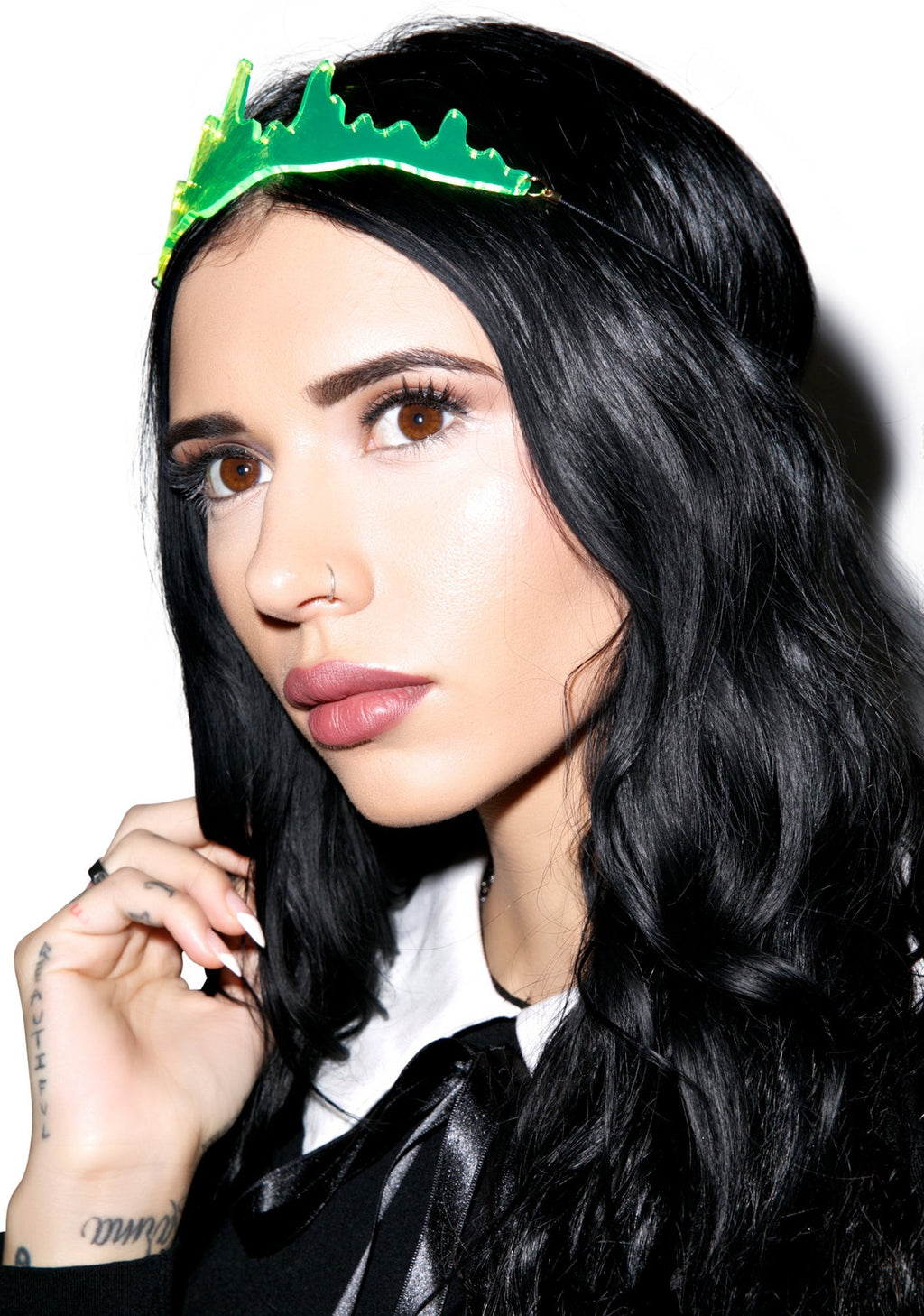 Yer A Drip Tiara - Black