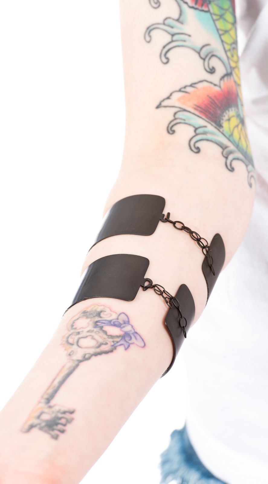 Sheet Metal Cuff - Silver