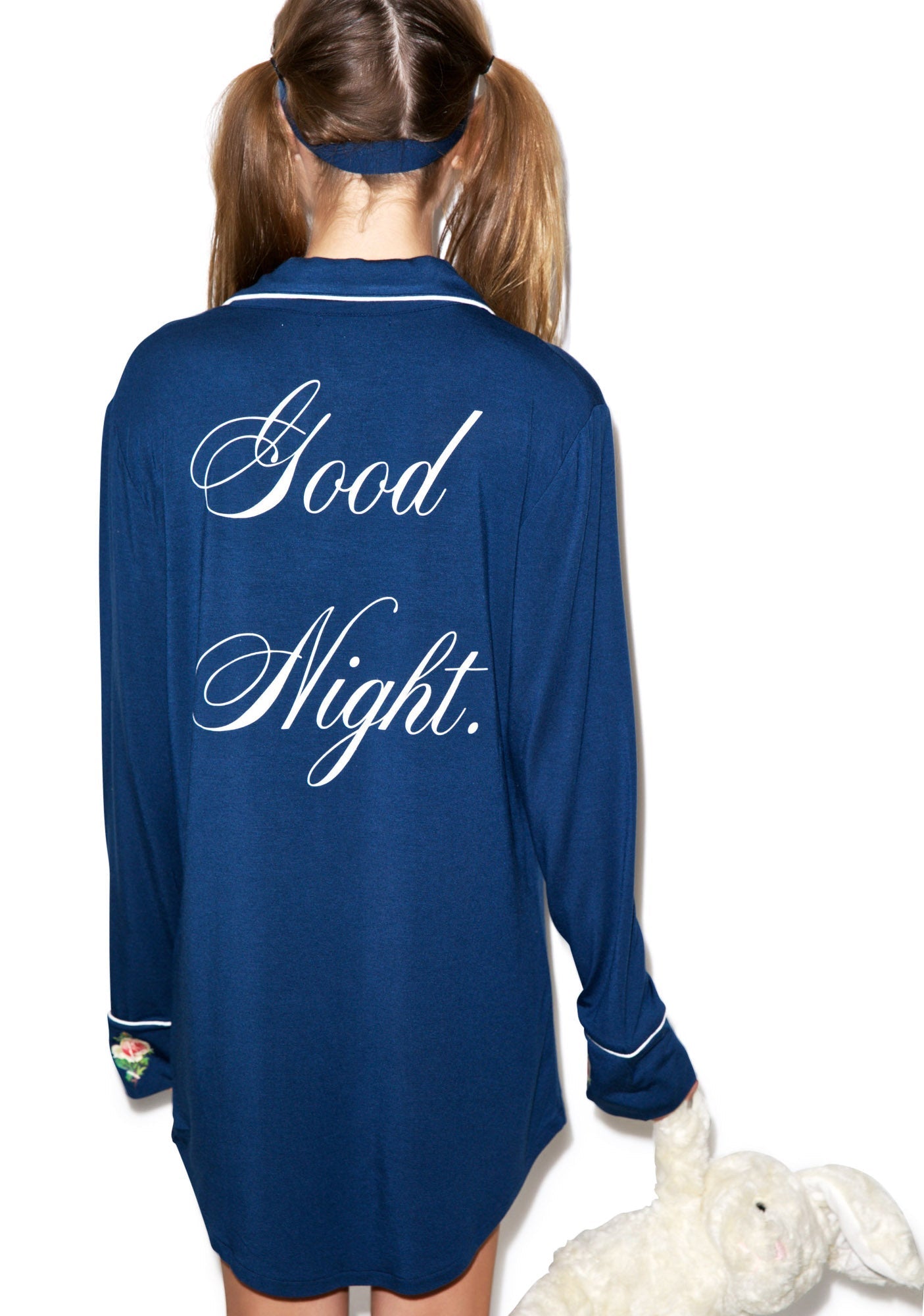 Goodnight Sleep Shirt - Dark Blue