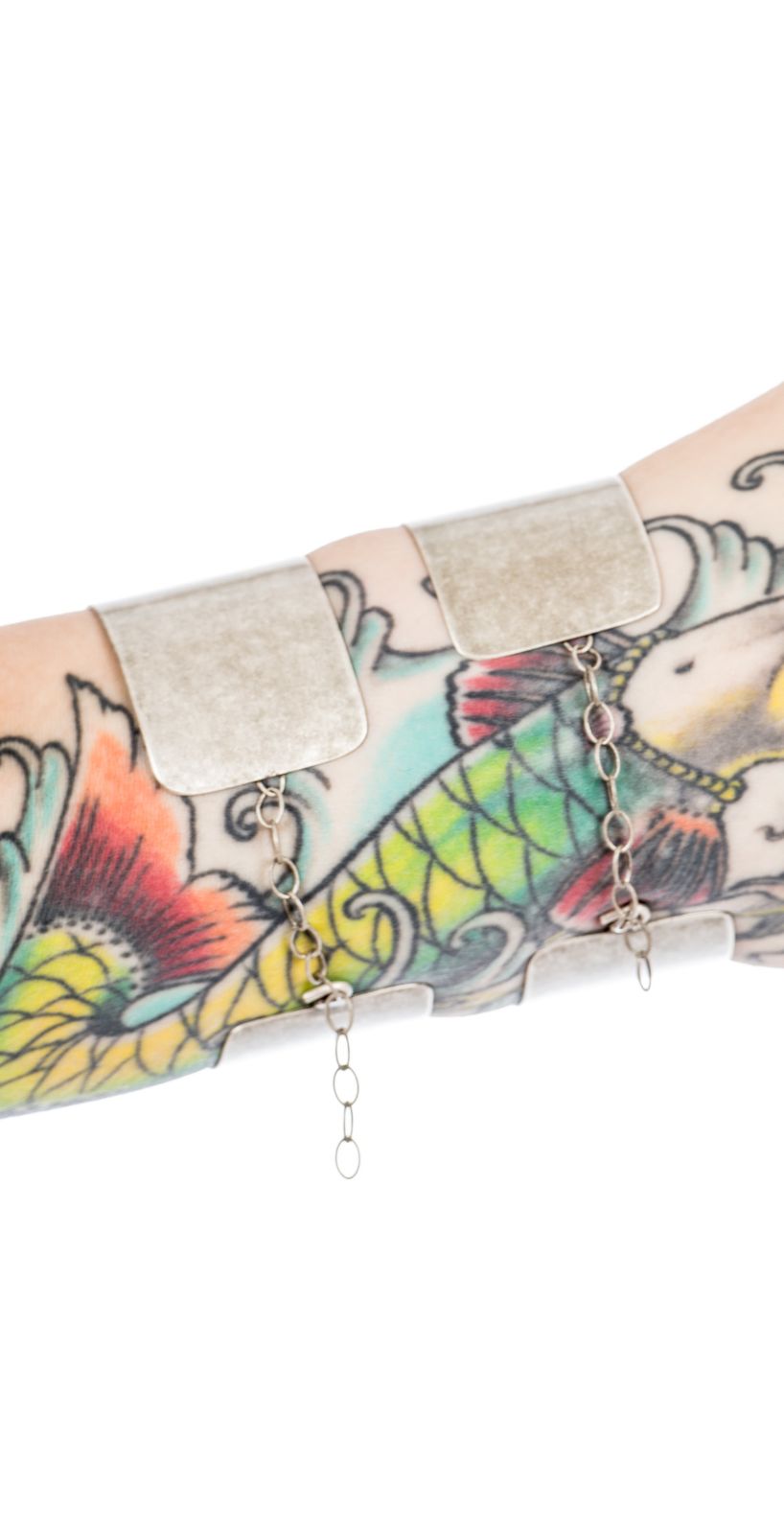 Sheet Metal Cuff - Silver